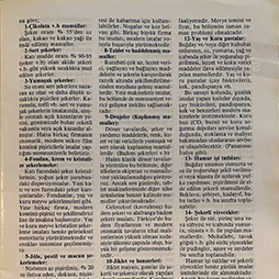 01.02.1986-Pasta Dergisi Eki Ocak -Şubat Sayısı